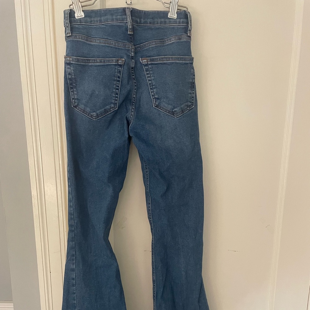 Wide leg jeans